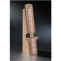 Cardboard Easel – Double Wing – Adhesive